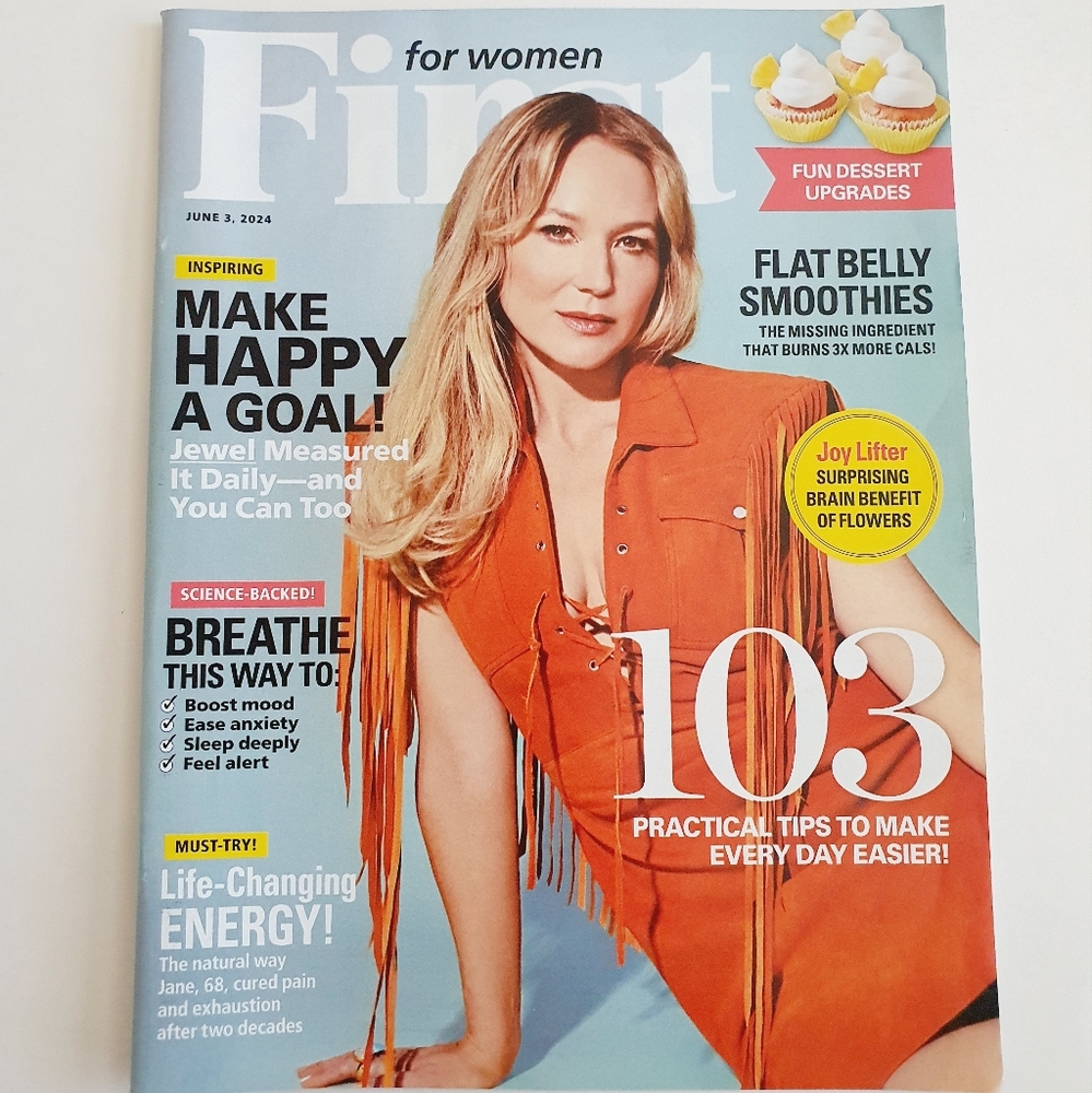 First For Women Magazine June 3, 2024 Jewel - Life Changing Energy!